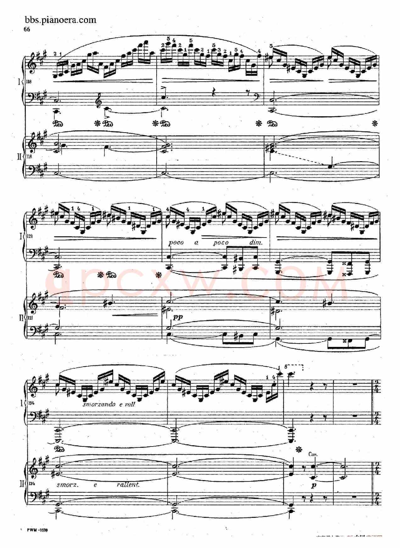 Grand Fantasy on Polish Airs Op.13(华丽的波兰民歌幻想曲·双钢琴版)