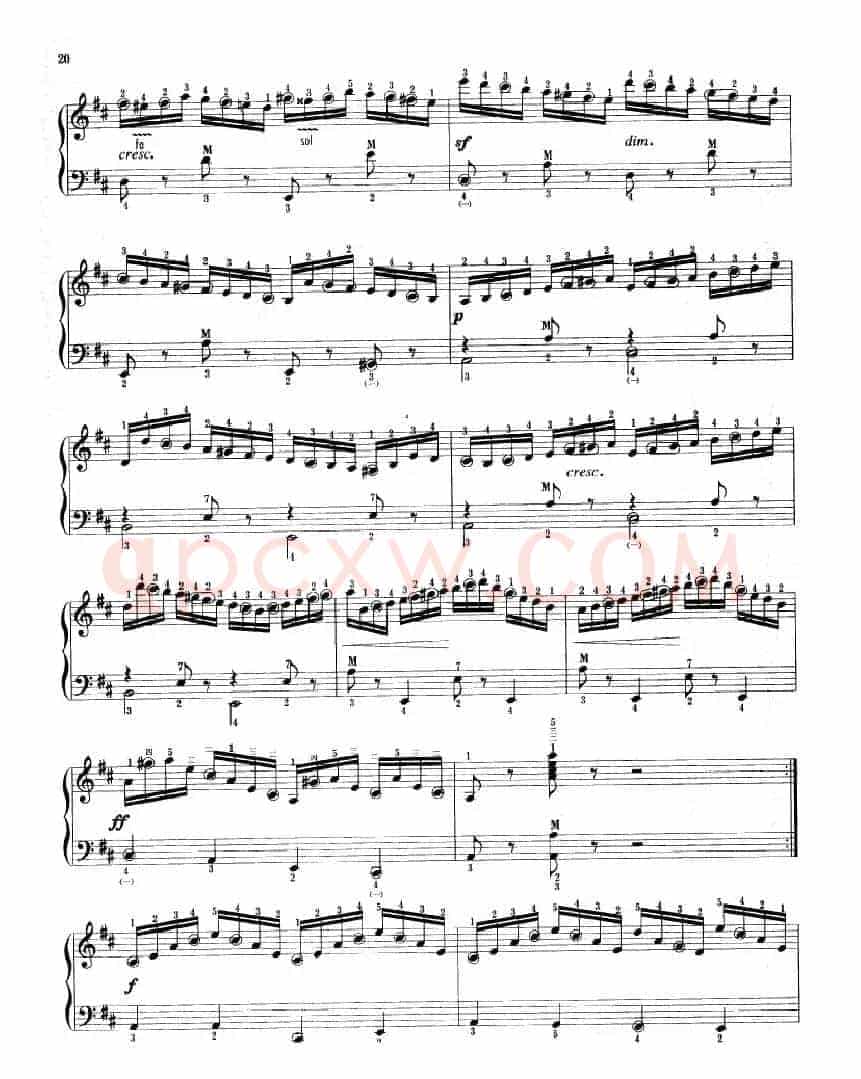 练习曲（Op.740 No.3）