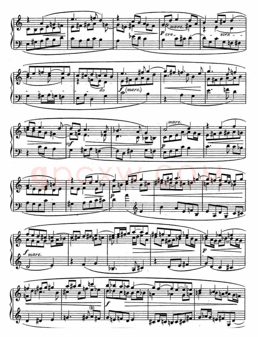 6 Preludes and Fugues Op.99(6首前奏曲与赋格·3)