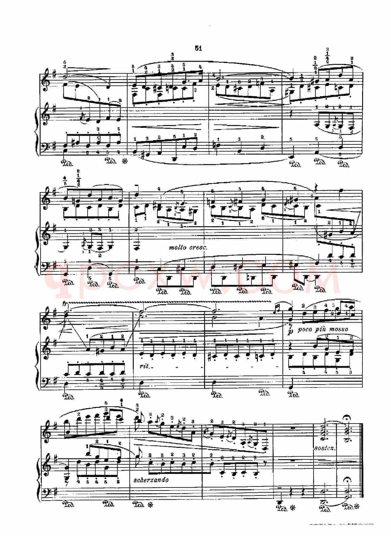 53首以肖邦练习曲为素材而作的练习曲(No.46)