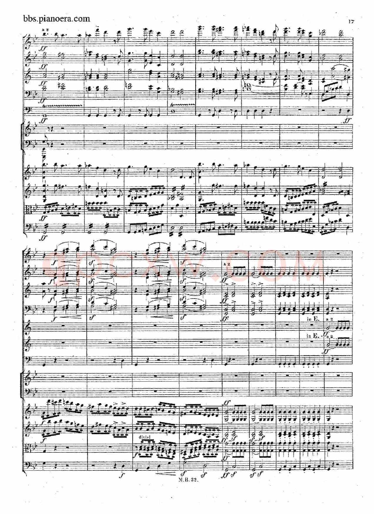 Piano Concerto No.1 in g Minor Op.25(g小调第一钢琴协奏曲·总谱)