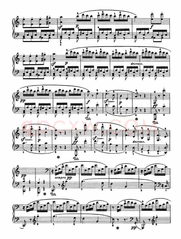 SONATE OP.53（第二十一钢琴奏鸣曲）