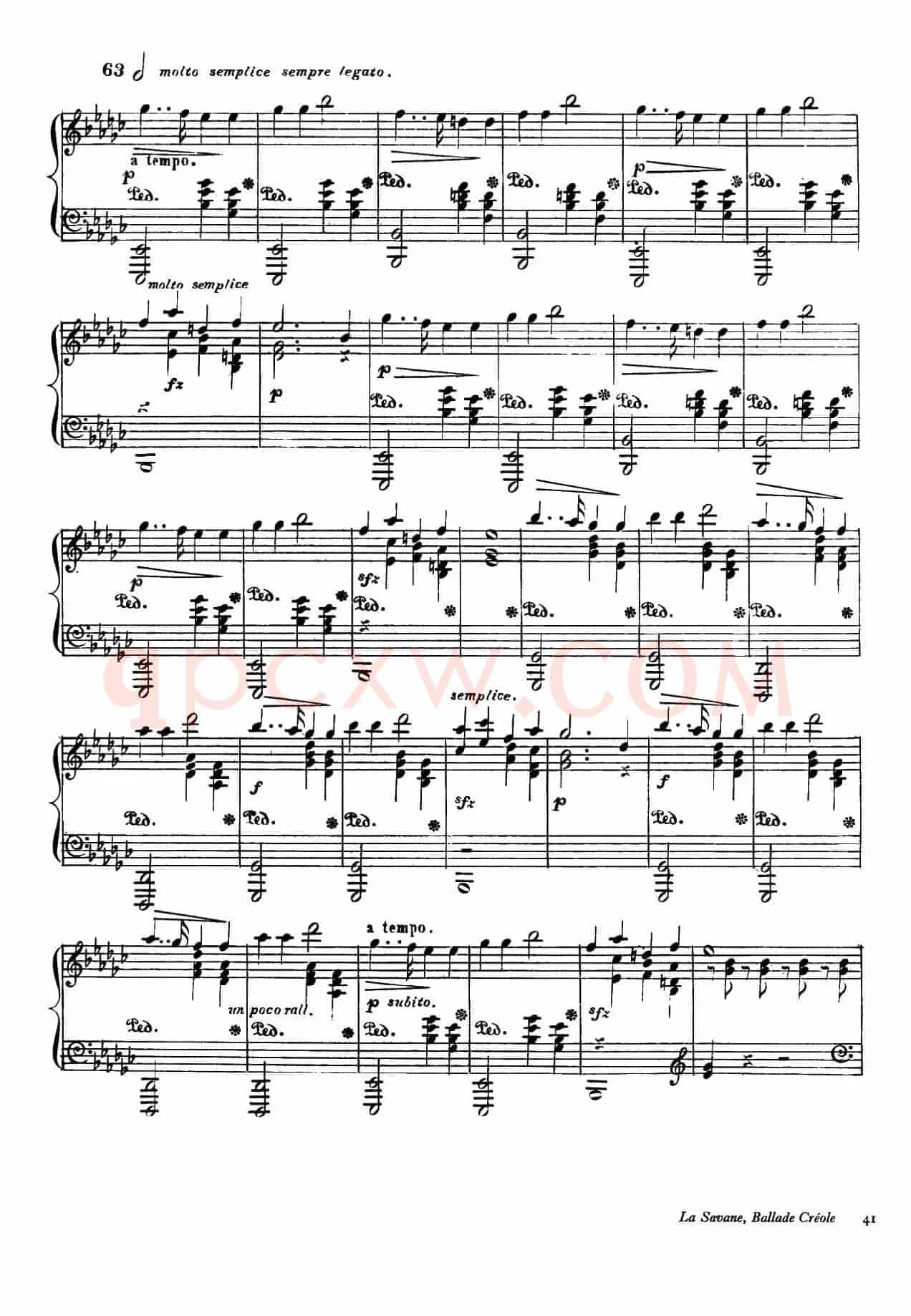 La Savane Op.3（热带草原）