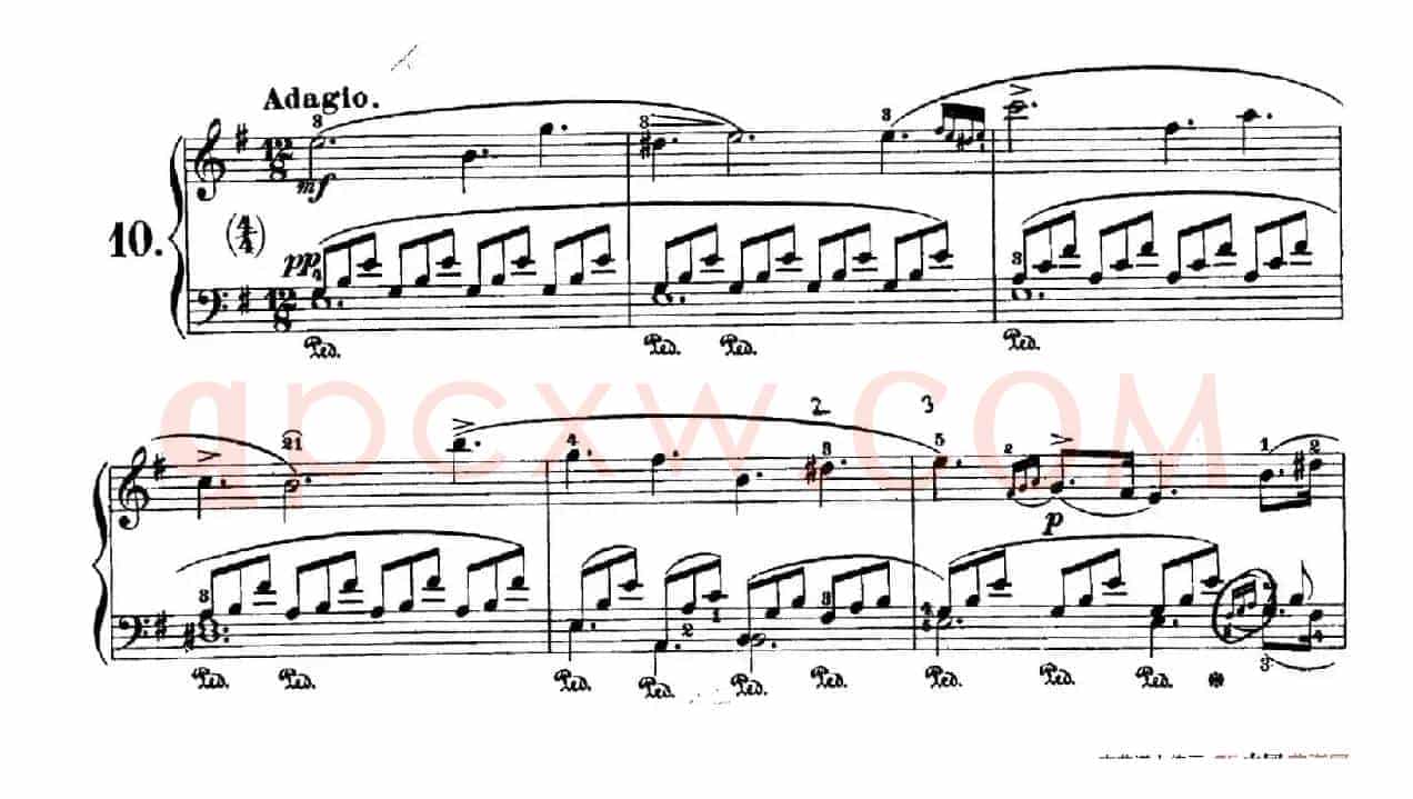 Nocturne No.10 in e Minor（e小调第十号夜曲）