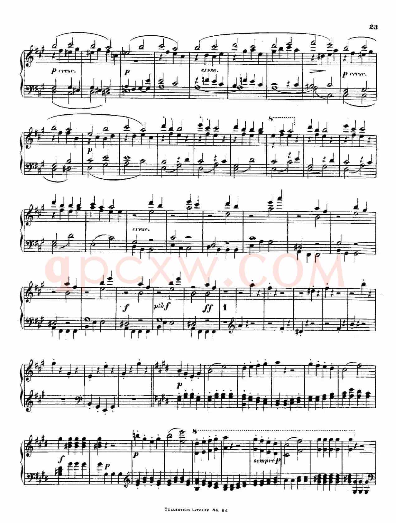 Quartet No.14(升c小调第十四弦乐四重奏钢琴版)