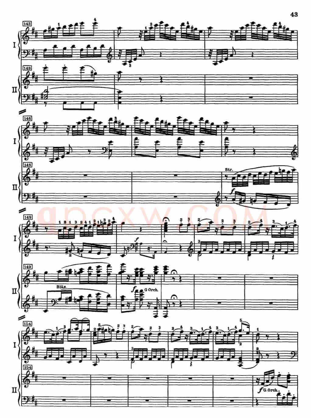 二十八部钢琴协奏曲 No.26（(P31-45）