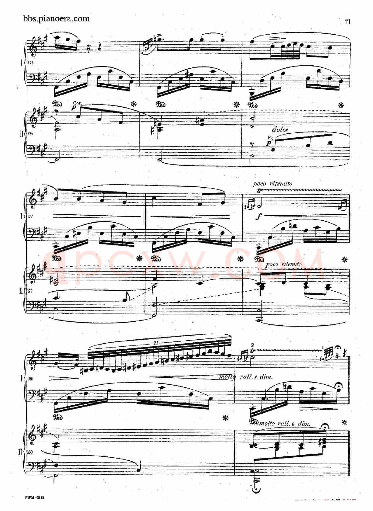 Grand Fantasy on Polish Airs Op.13(华丽的波兰民歌幻想曲·双钢琴版)