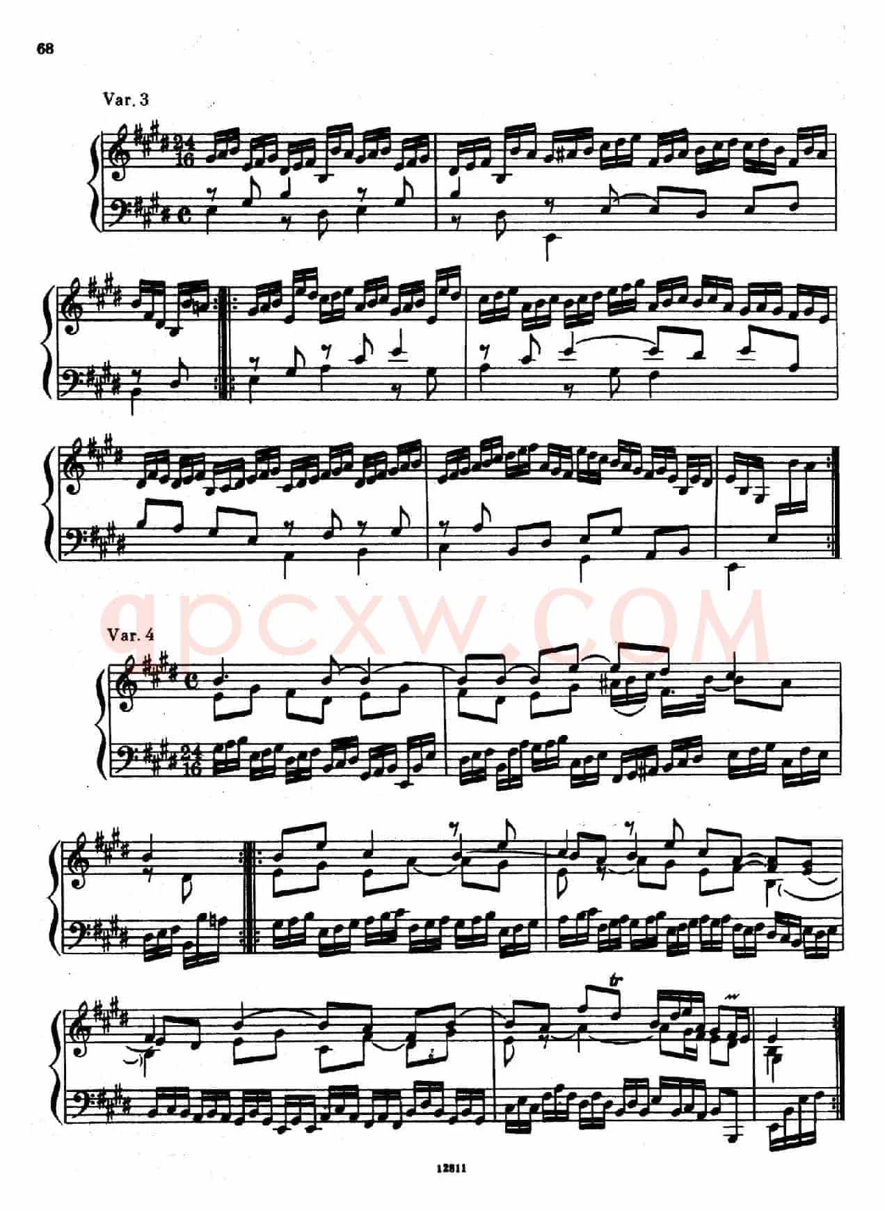 Suite No.5 in E Major HWV 430(E大调第五组曲)