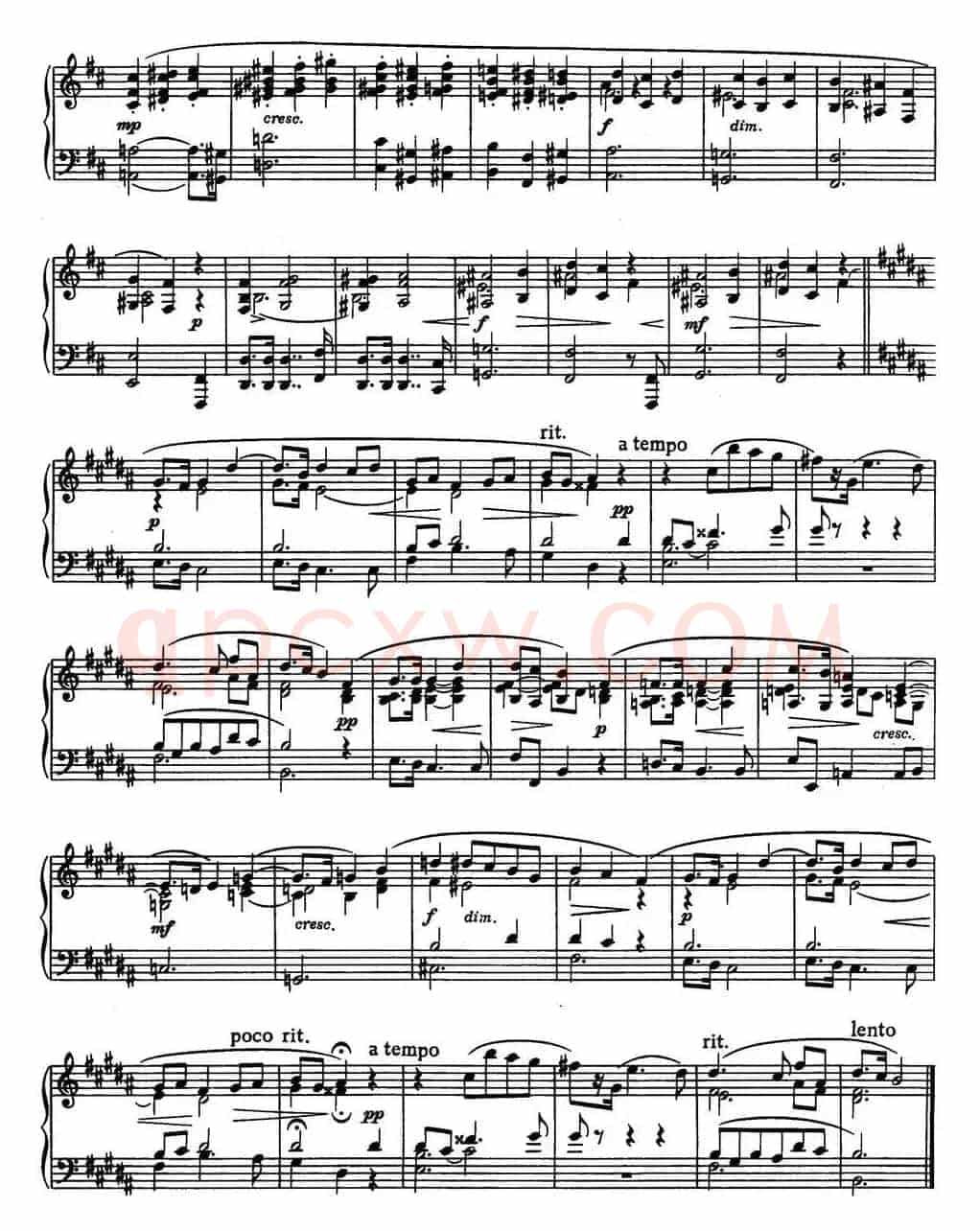 9首玛祖卡舞曲 Op.25（No.8）