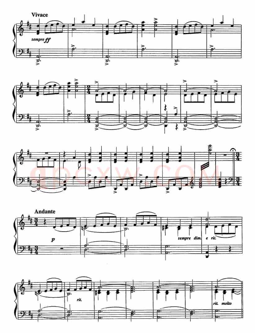 现代钢琴曲：29、阿拉贡狂想曲