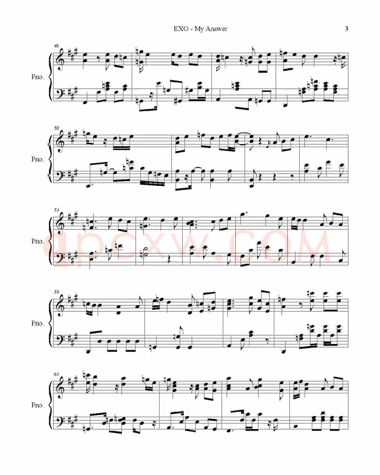 MY ANSWER（我的答案）