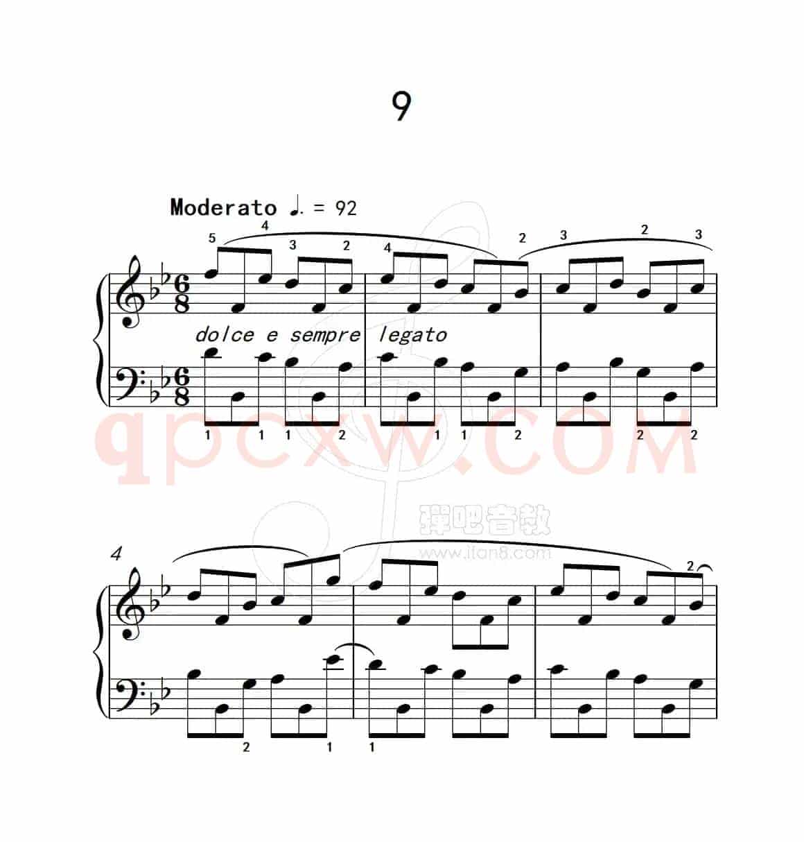 练习曲 9（克拉莫钢琴练习曲60首）