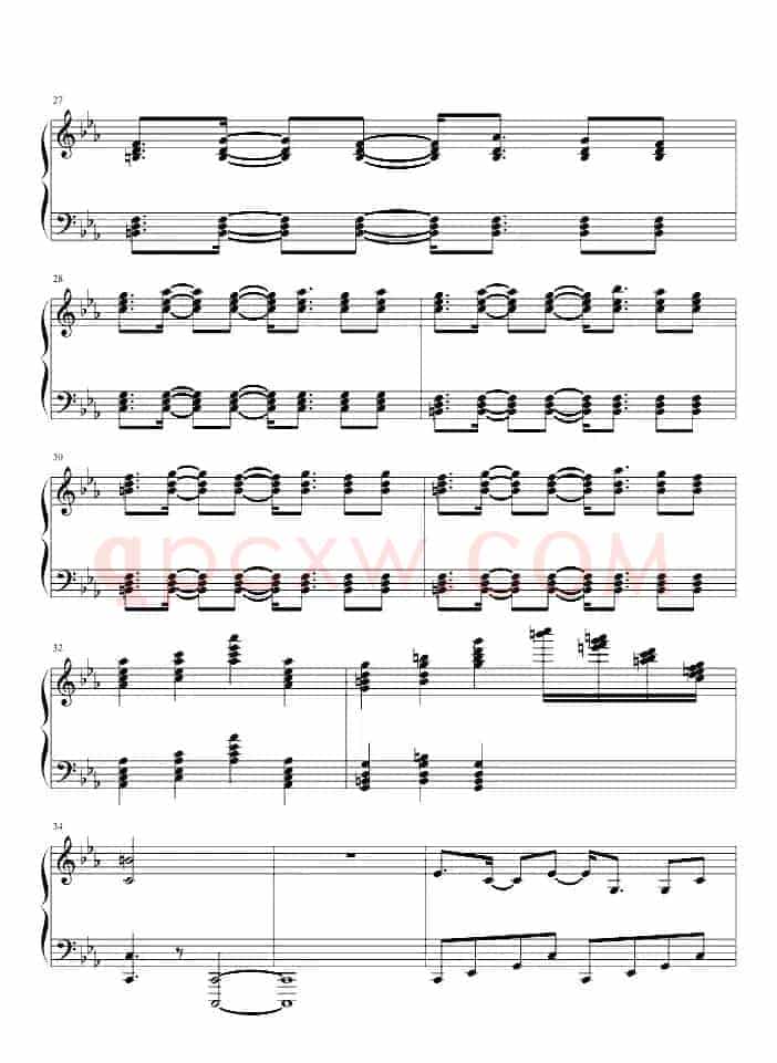 古巴（易Piano制谱版）