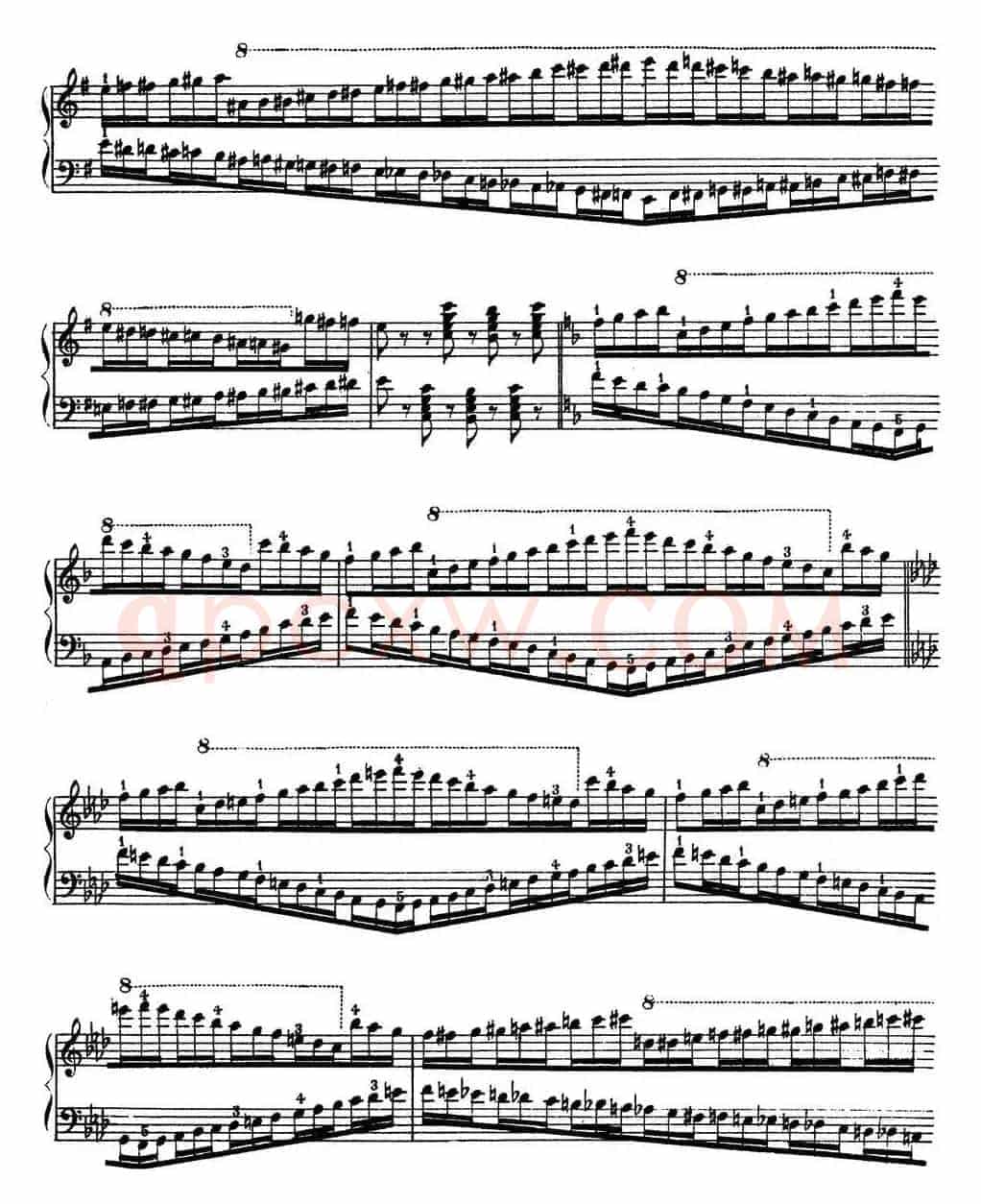 Technical Exercises S.146(李斯特钢琴技巧练习 BOOK Ⅳ)