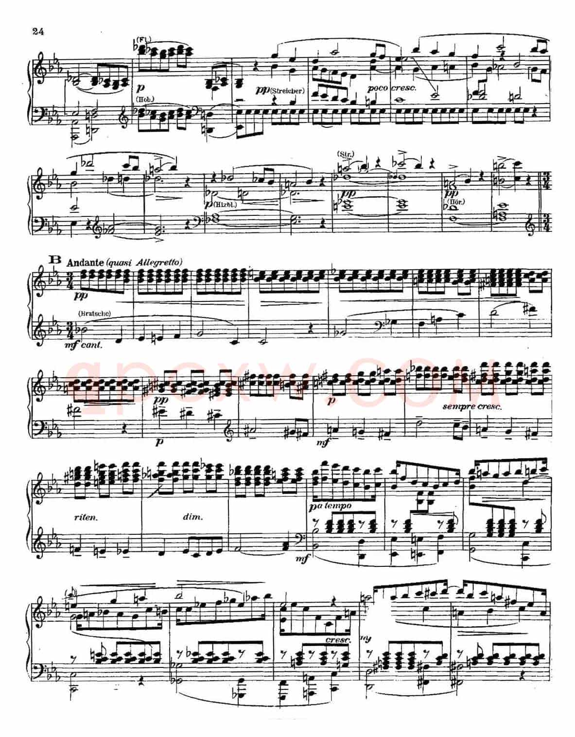 Symphony No.3 in d Minor - Solo Piano(d小调第三交响曲·钢琴独奏版·Ⅱ)