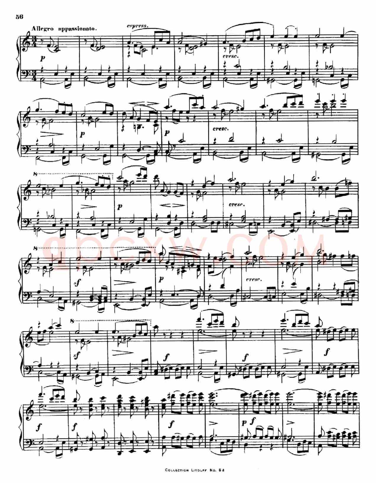 String Quartet No.15 in a Minor Op.132(a小调第十五弦乐四重奏·钢琴独奏版)