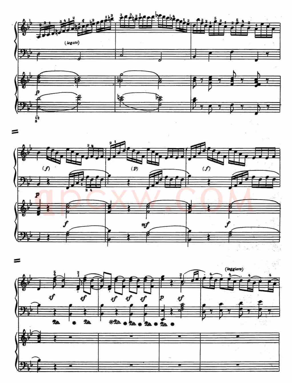 二十八部钢琴协奏曲 No.18（P16-30）
