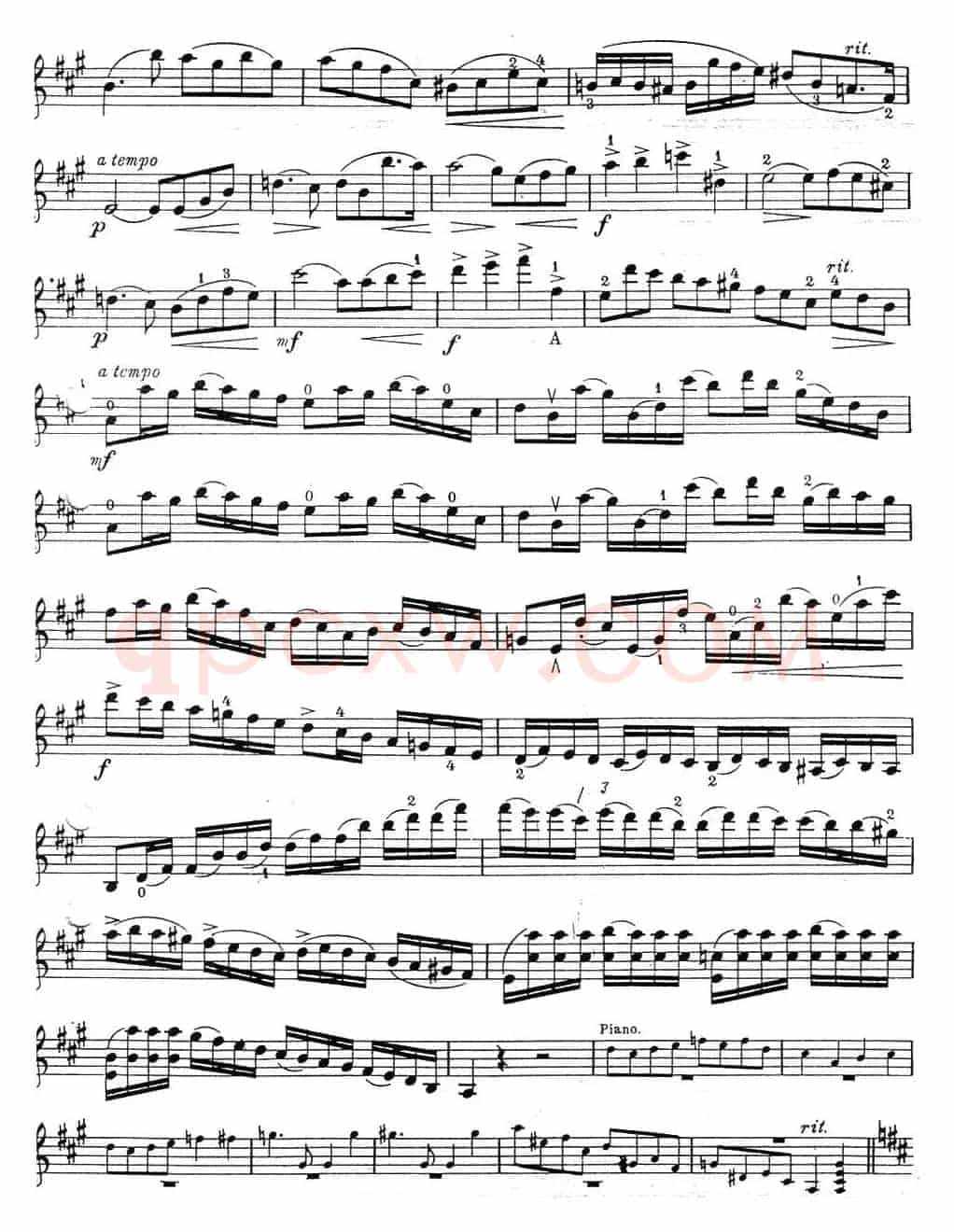 Concertino（O. Rieding,Op.25）