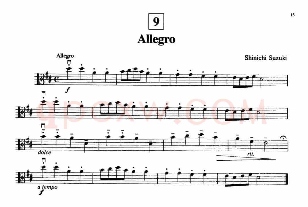 Allegro（中提琴）