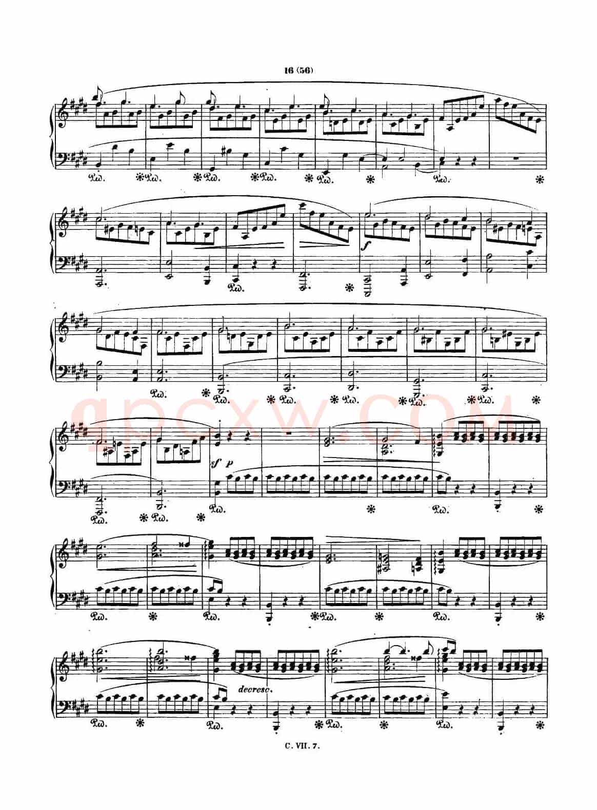 肖邦 钢琴谐谑曲 Chopin Scherzo(No.4 E大调,Op.54)