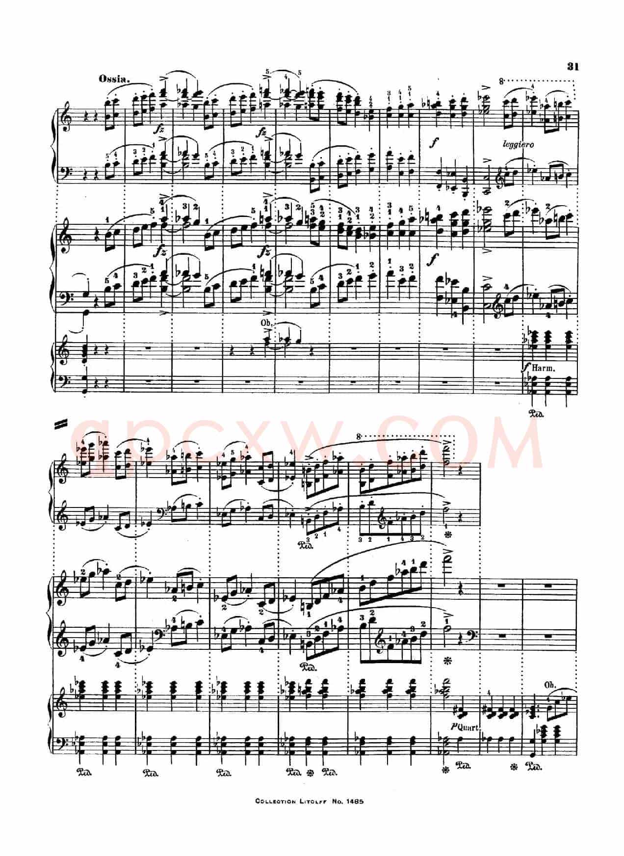 Piano Concerto No.1 in C Major Op.11,(C大调第一钢琴协奏曲·双钢琴)