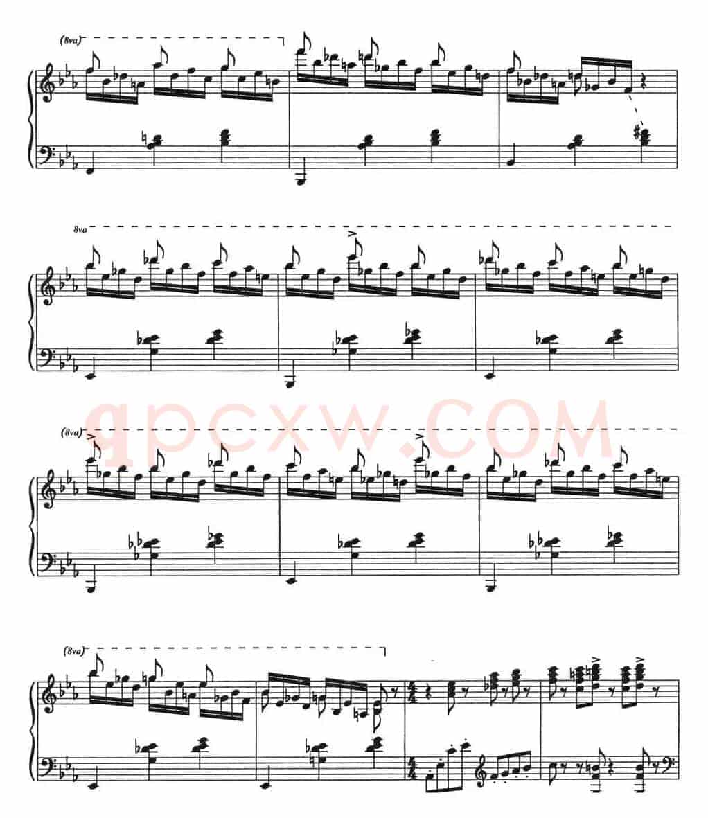 Etude 7.Fascinatin' Rythm（乔治·格什温练习曲·7、迷人的节奏）