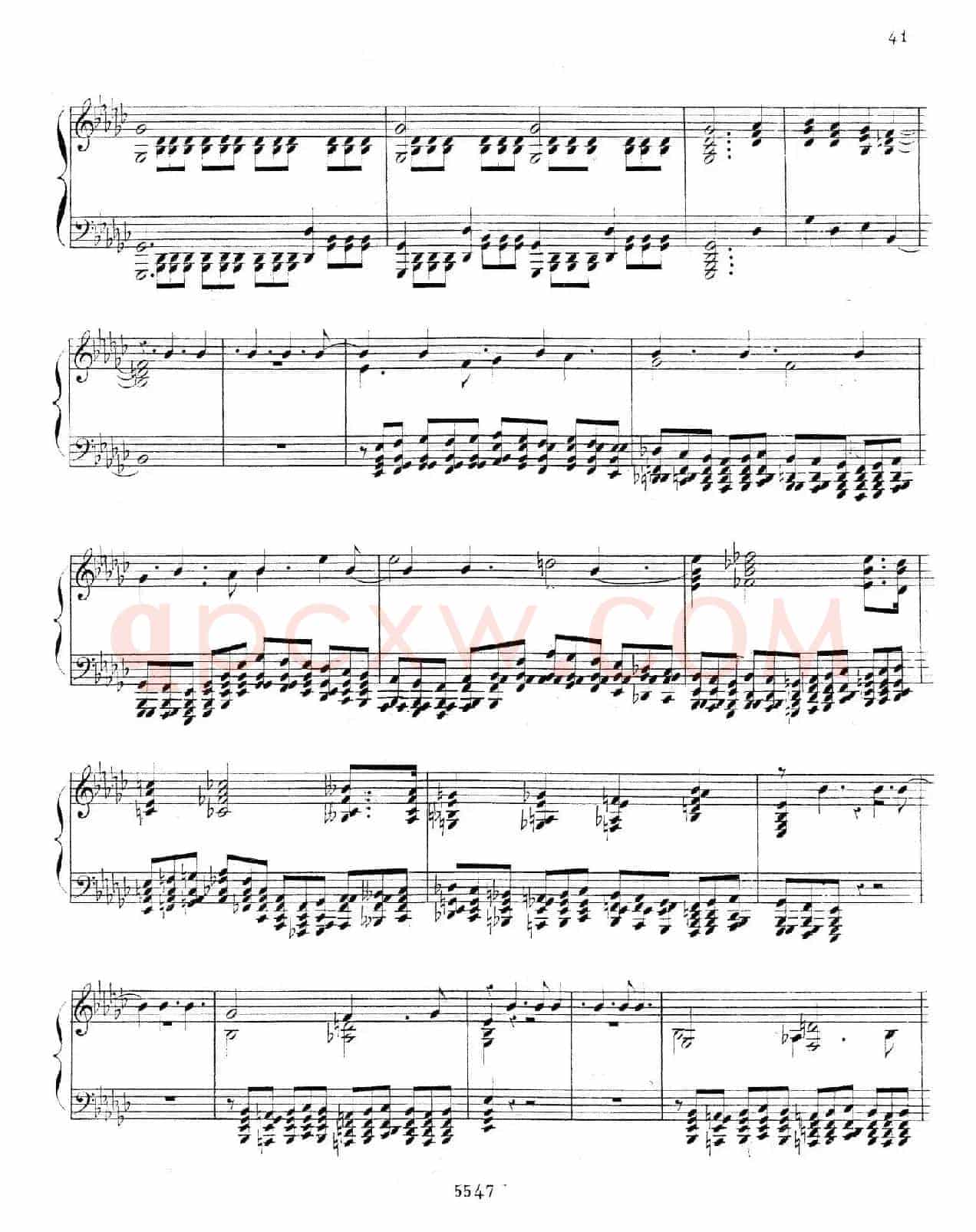 Trois Morceaux Dans Le Genre Pathétique Op.15(3首伤感小品·Ⅲ)
