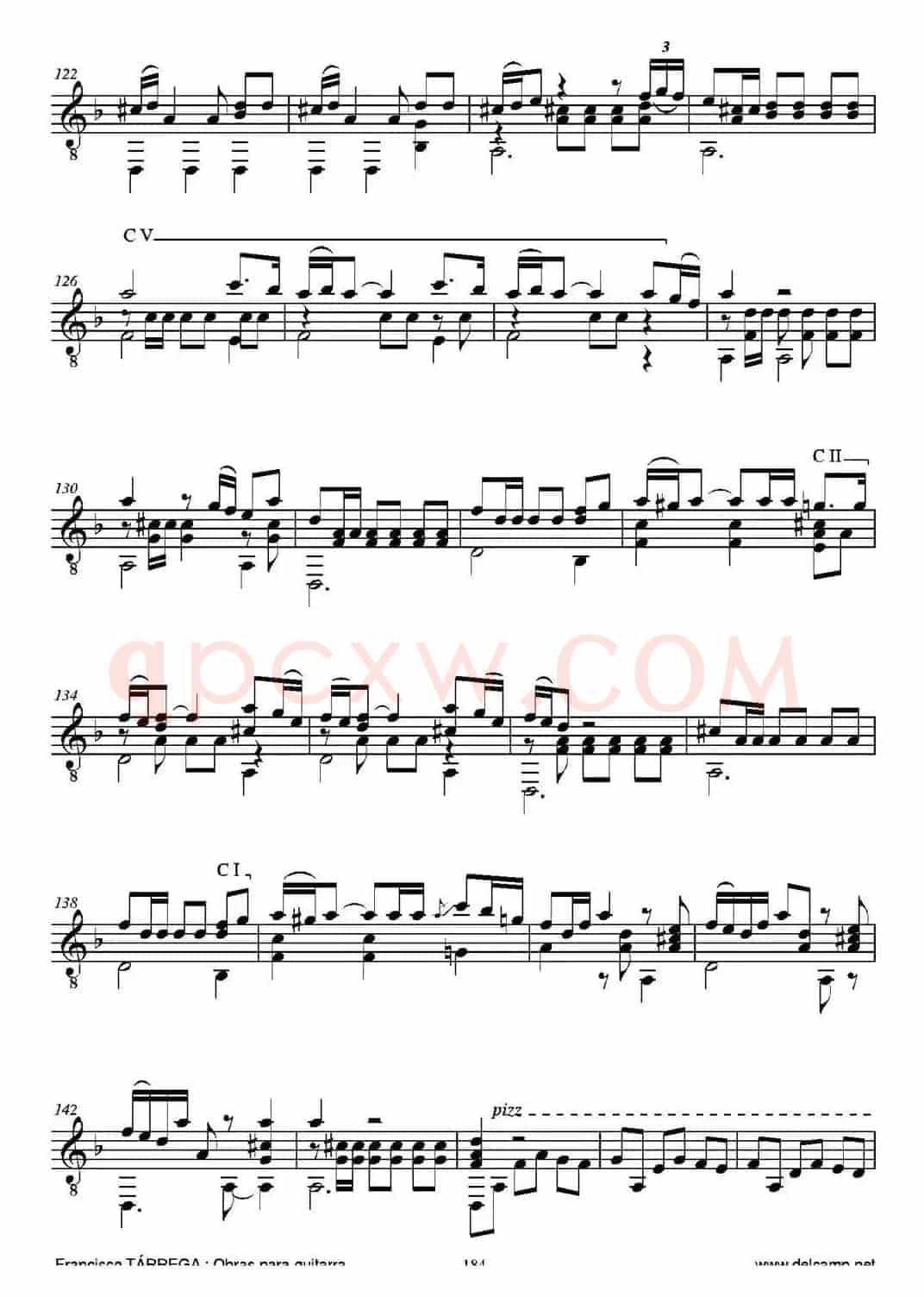 FANTASIA(Sobre motivos de la Zarzuela Marina de Juan Emilio Arrieta)（古典吉他）