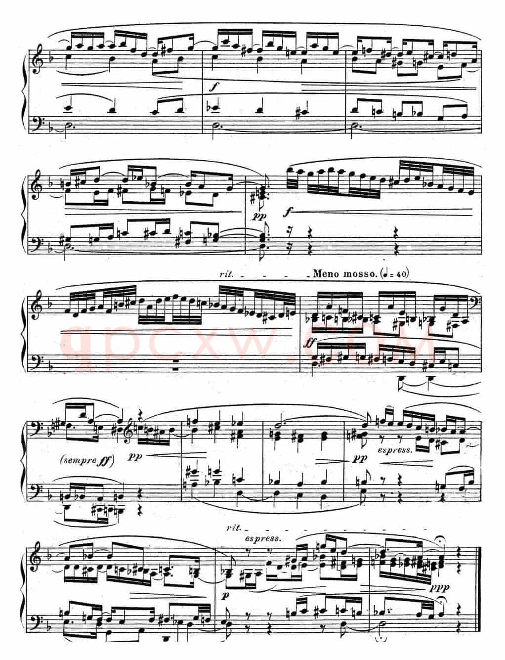 6 Preludes and Fugues Op.99(6首前奏曲与赋格·6)