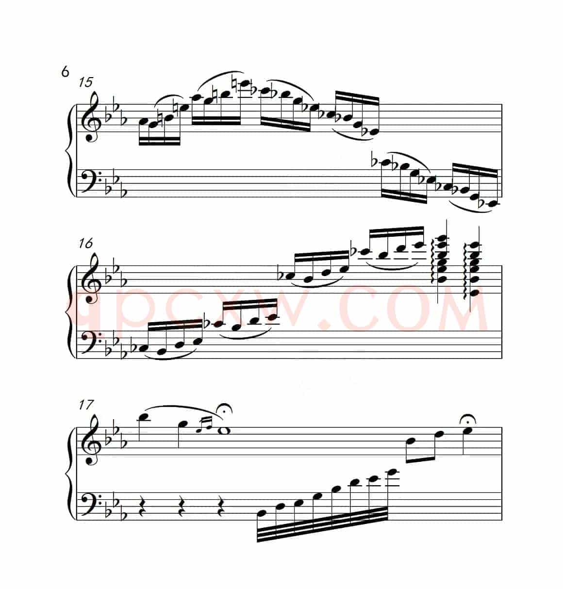第六级 台湾民谣（中国音乐学院钢琴考级作品1~6级）