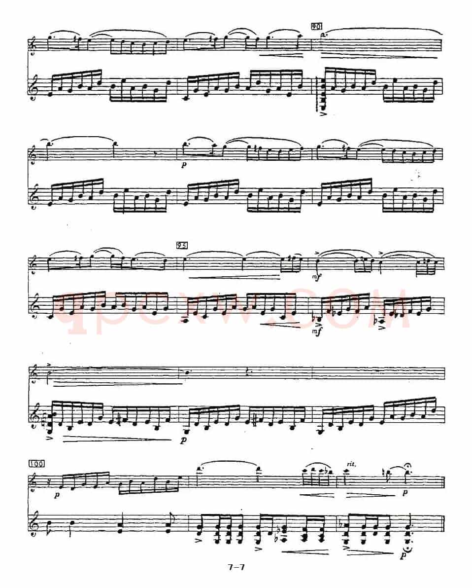 Cantos sierras（山脉之歌）（长笛+吉他）