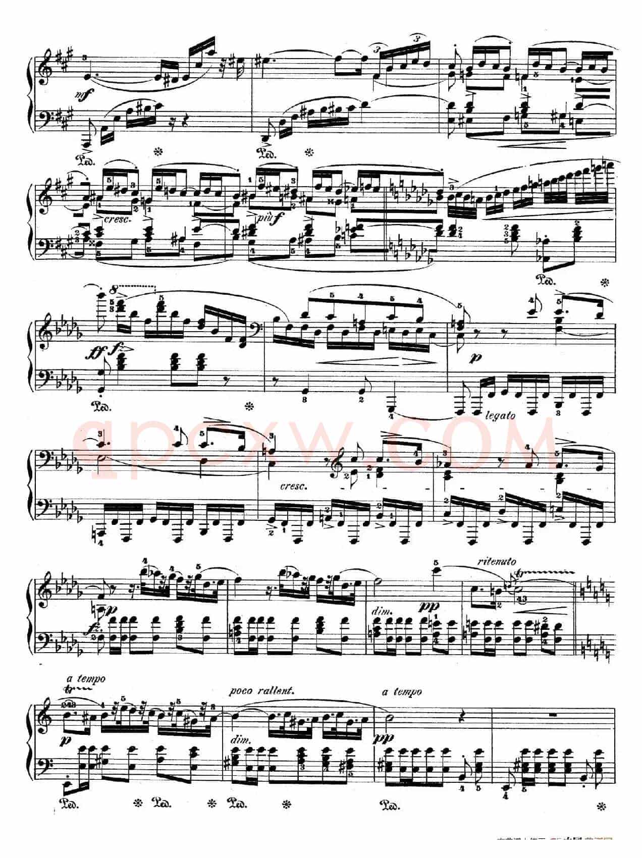 Bolero in C Major Op.19（C大调波莱罗舞曲）