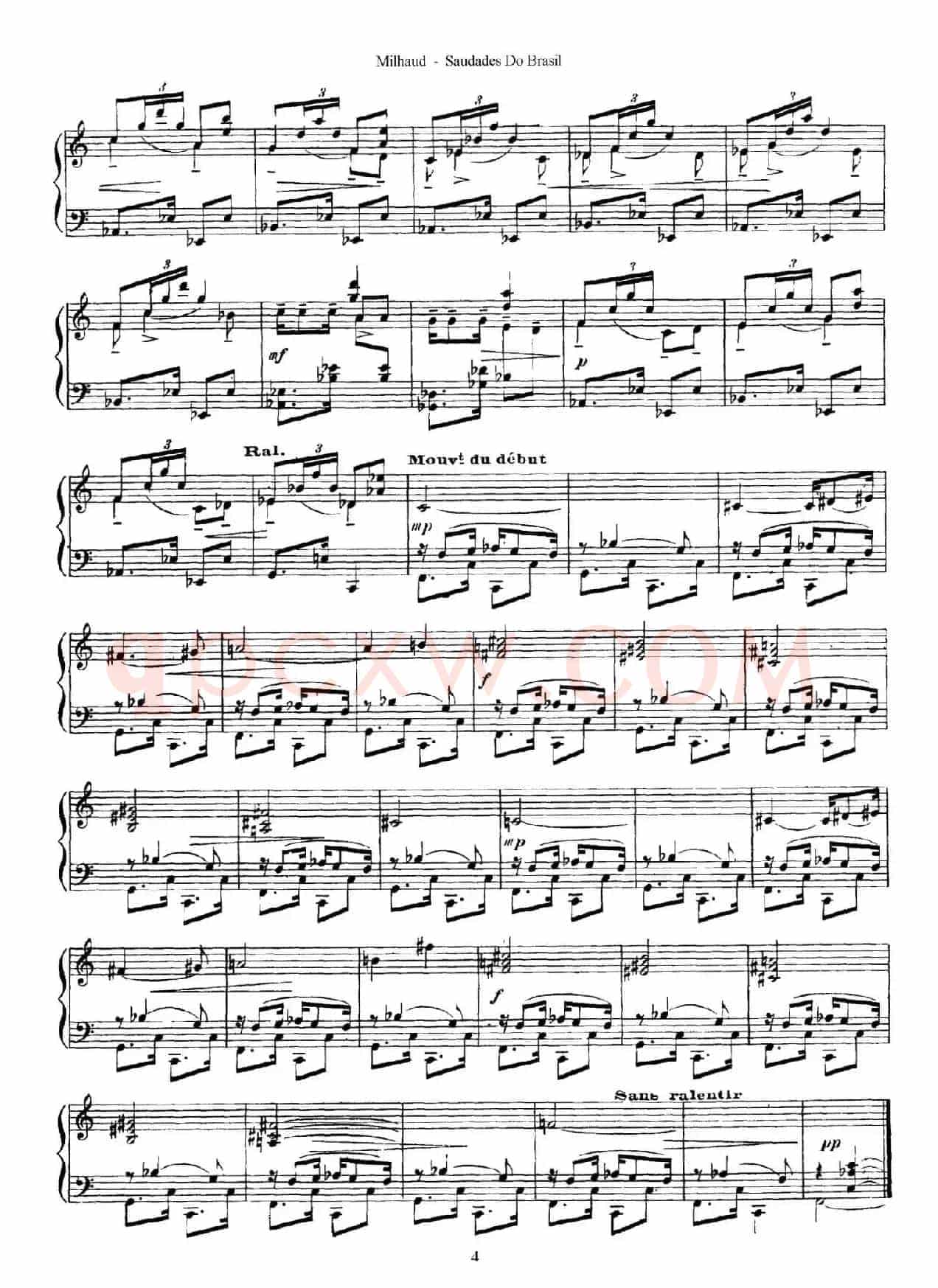 Saudados do Brasil Op.67(巴西回忆·Ⅱ)