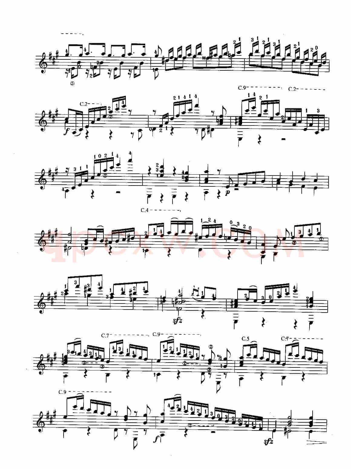 英雄大奏鸣曲（古典吉他）