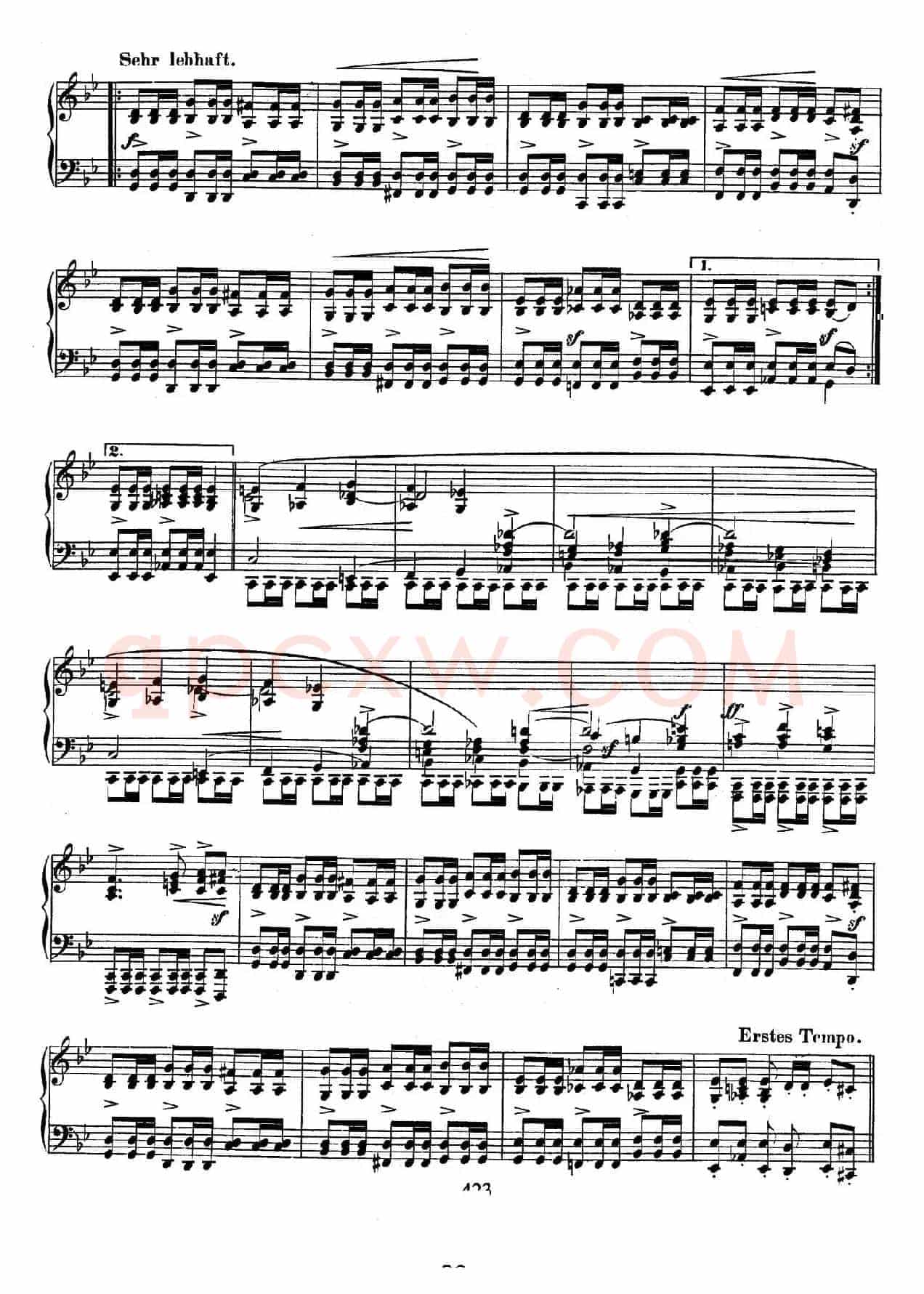 Novelletten Op.21（5）