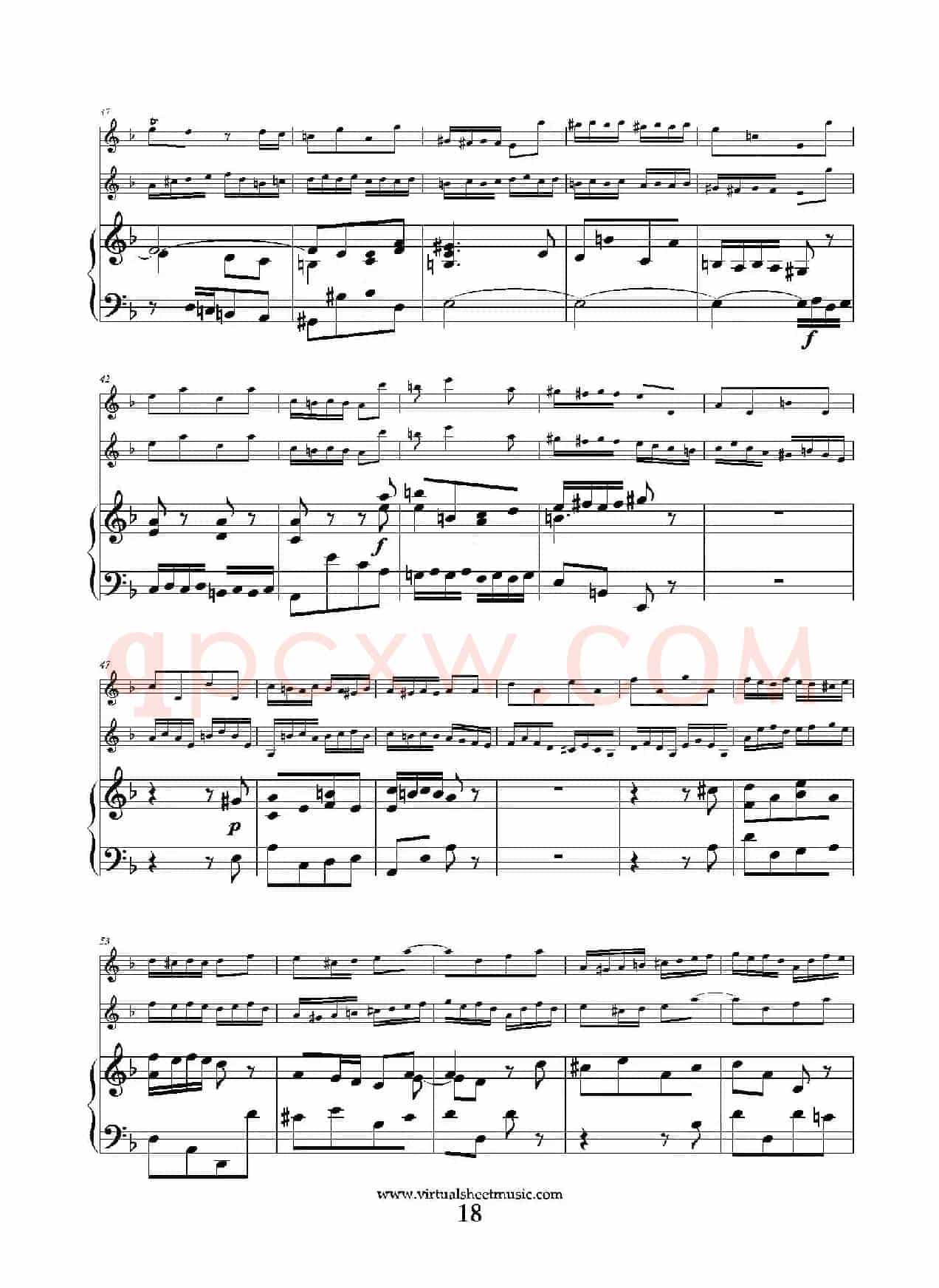 Concerto in D minor（双簧管+小提琴+钢琴伴奏）