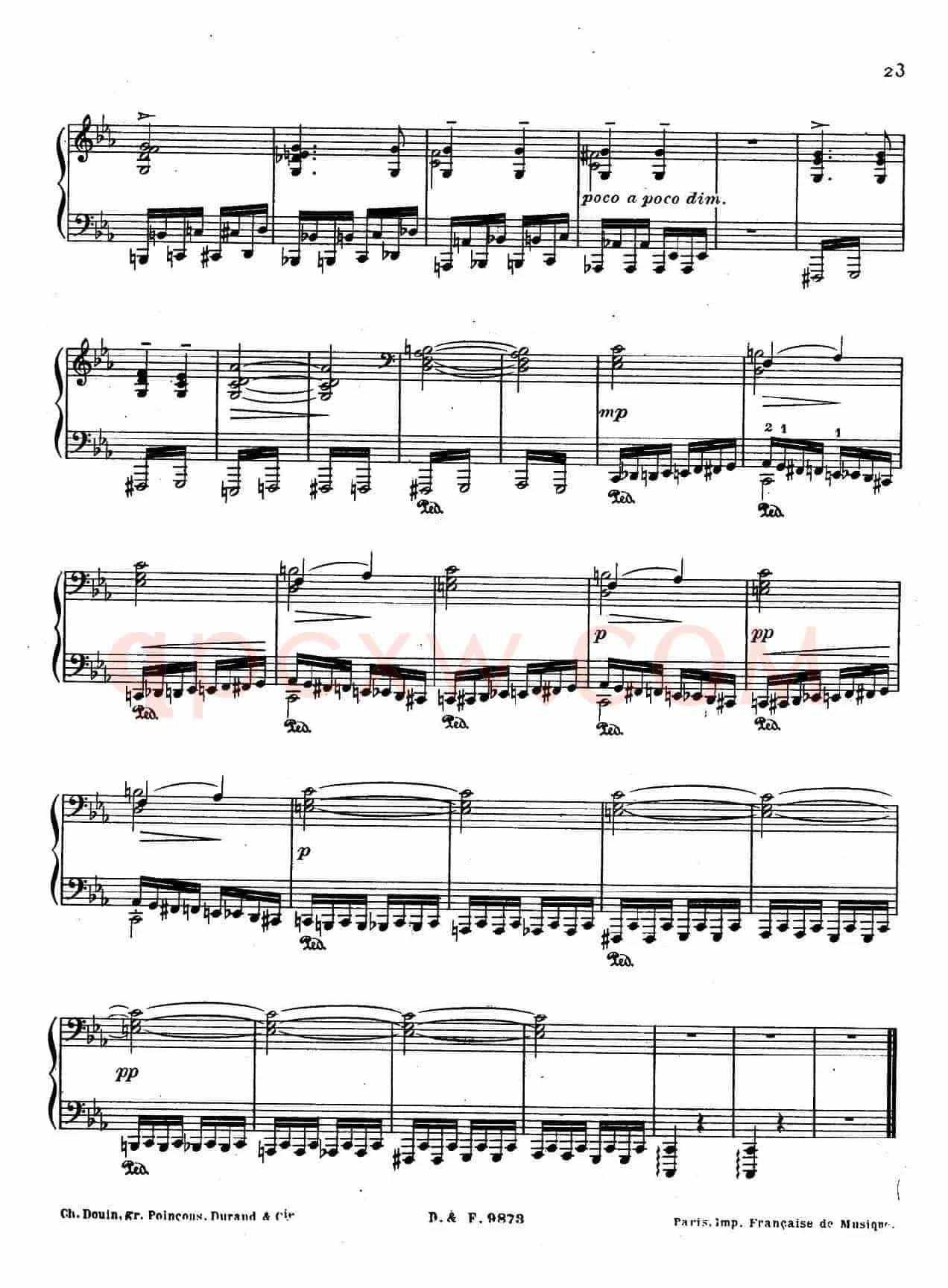 6 Chants Polonais S.480（6首波兰歌曲·Ⅵ）