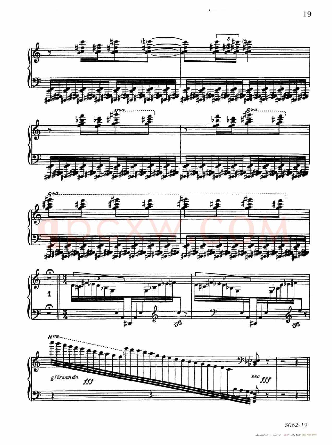 Arabesques Op.42(阿拉伯风格曲 9. 呼啸肆虐的风 )