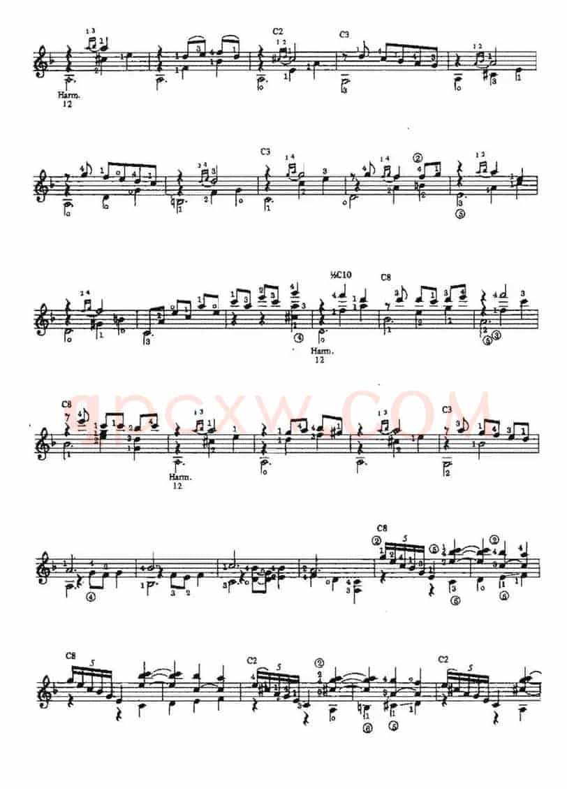 Capricho Espanol(古典吉他)
