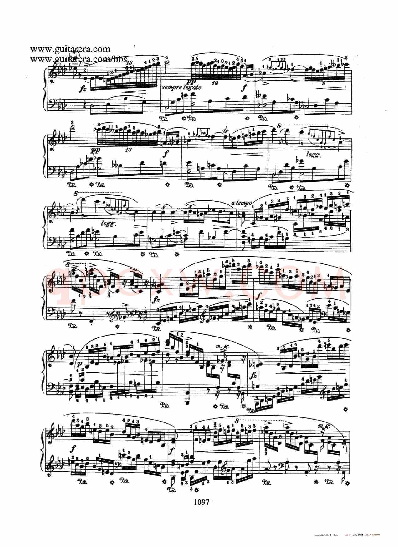 Piano Concerto No.2 in f Minor Op.21(f小调第二钢琴协奏曲·钢琴独奏版)