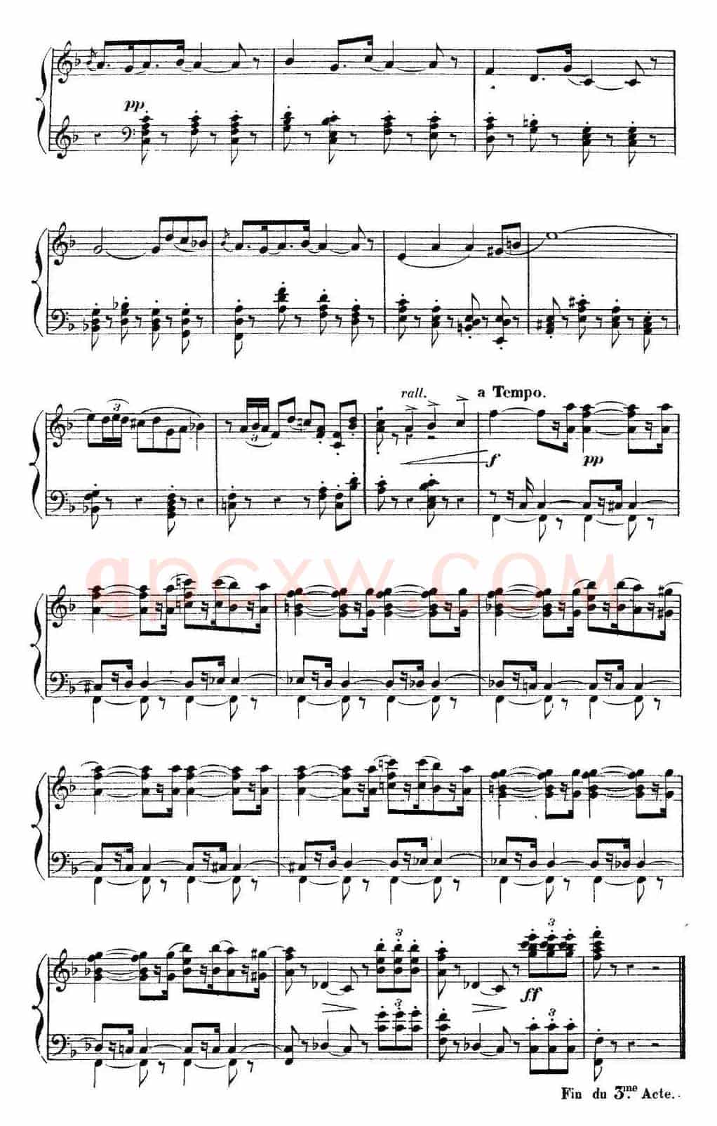Carmen for Solo Piano（卡门全剧钢琴独奏版）（No.24）