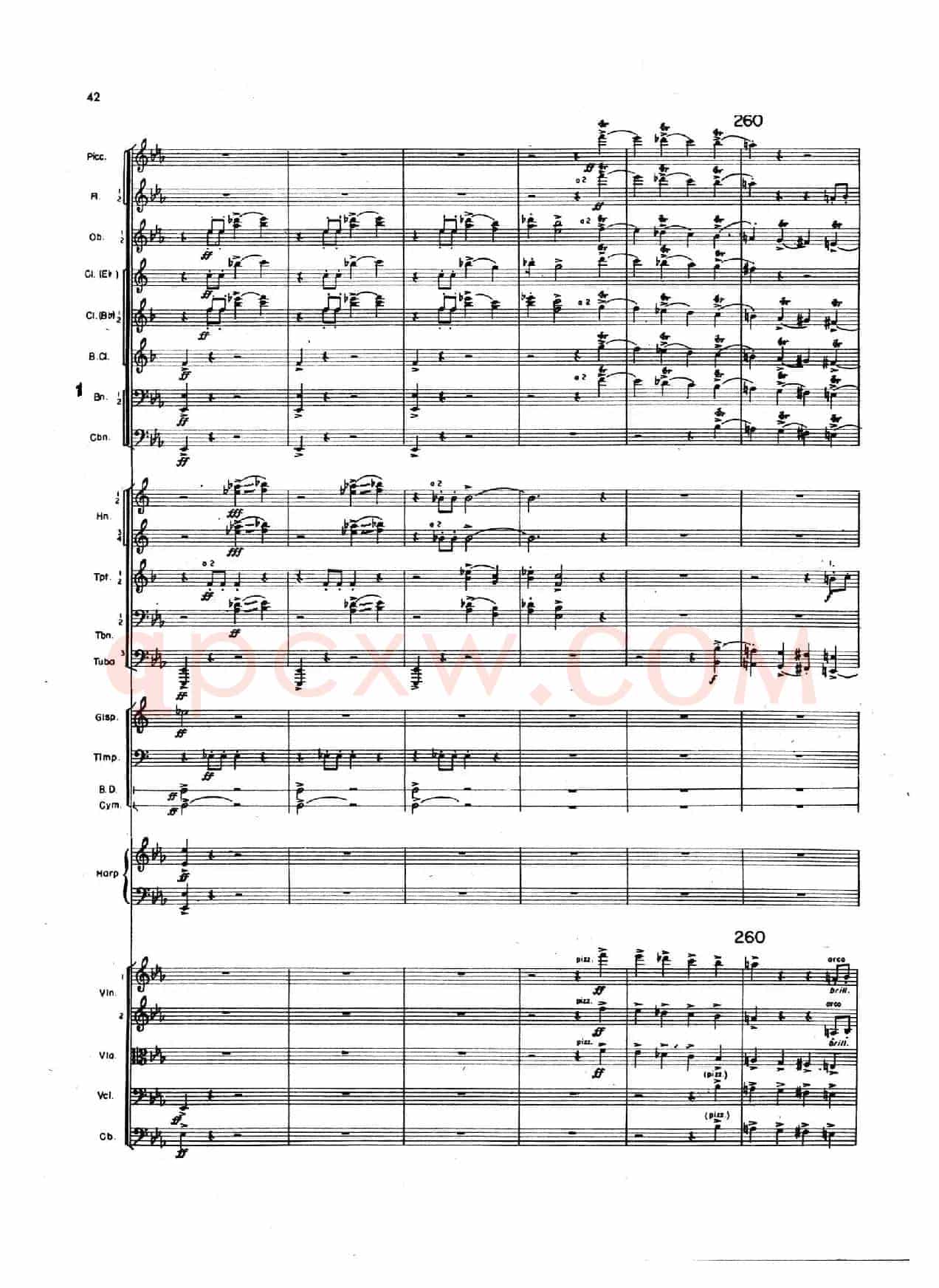 OVERTURE TO CANDIDE(《坎迪德》序曲)(交响乐总谱)