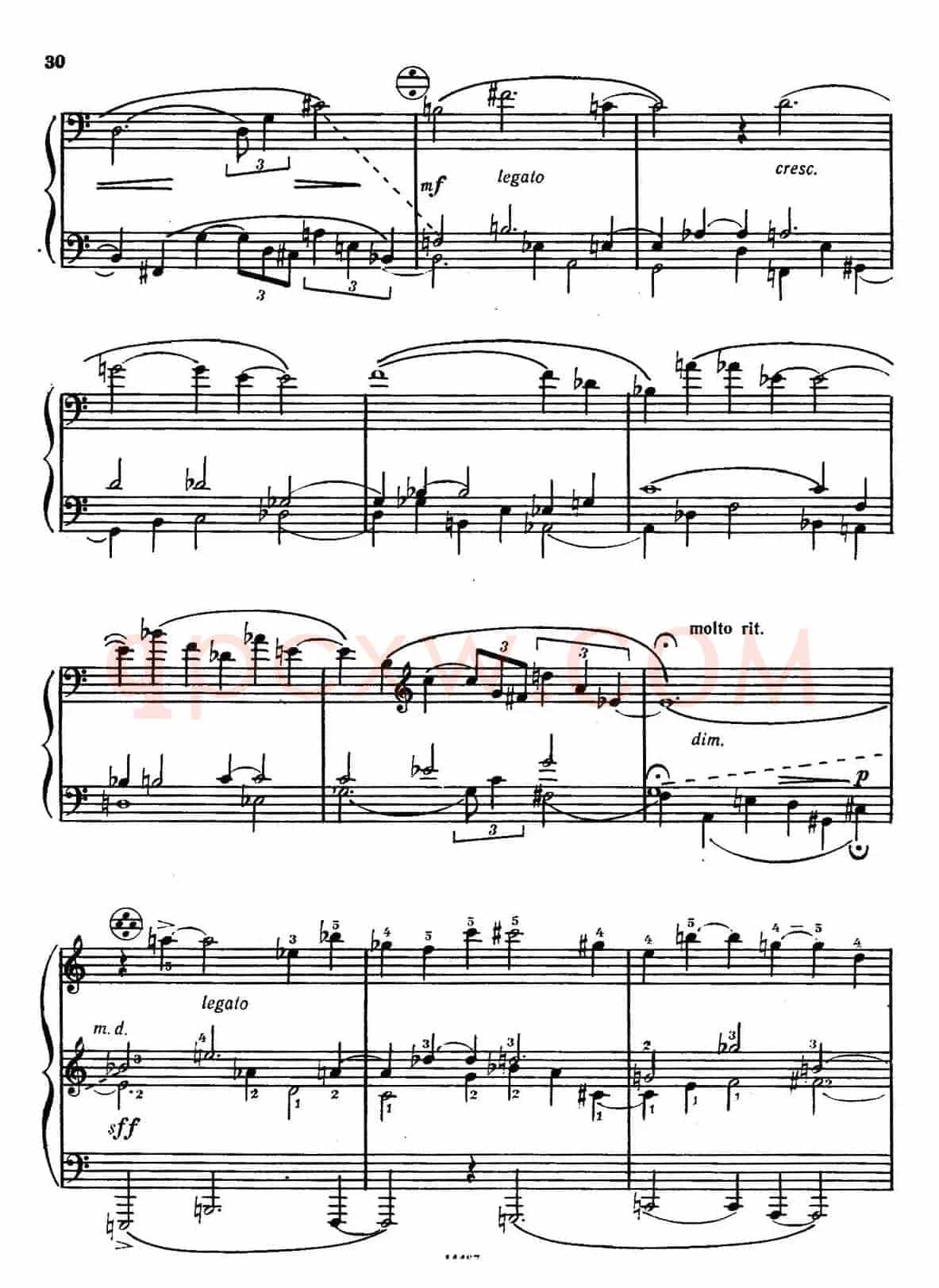 Sonate No.3（奏鸣曲三号）（第三乐章）