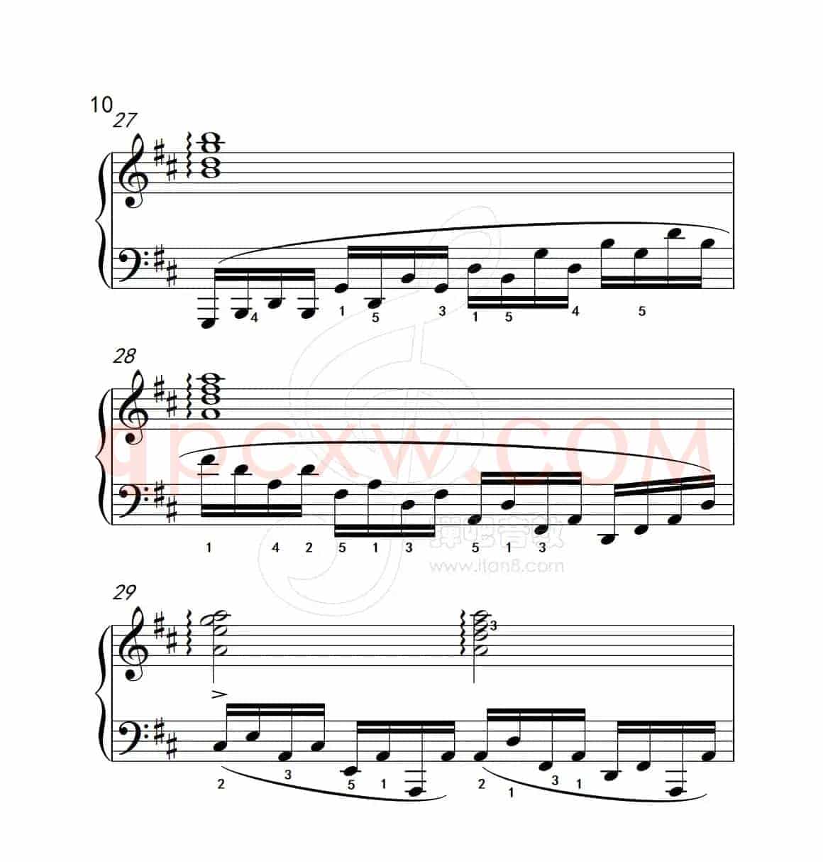 练习曲 20（克拉莫钢琴练习曲60首）