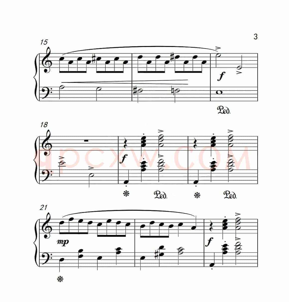 第二级 惊险的航行（中国音乐学院钢琴考级作品1~6级）