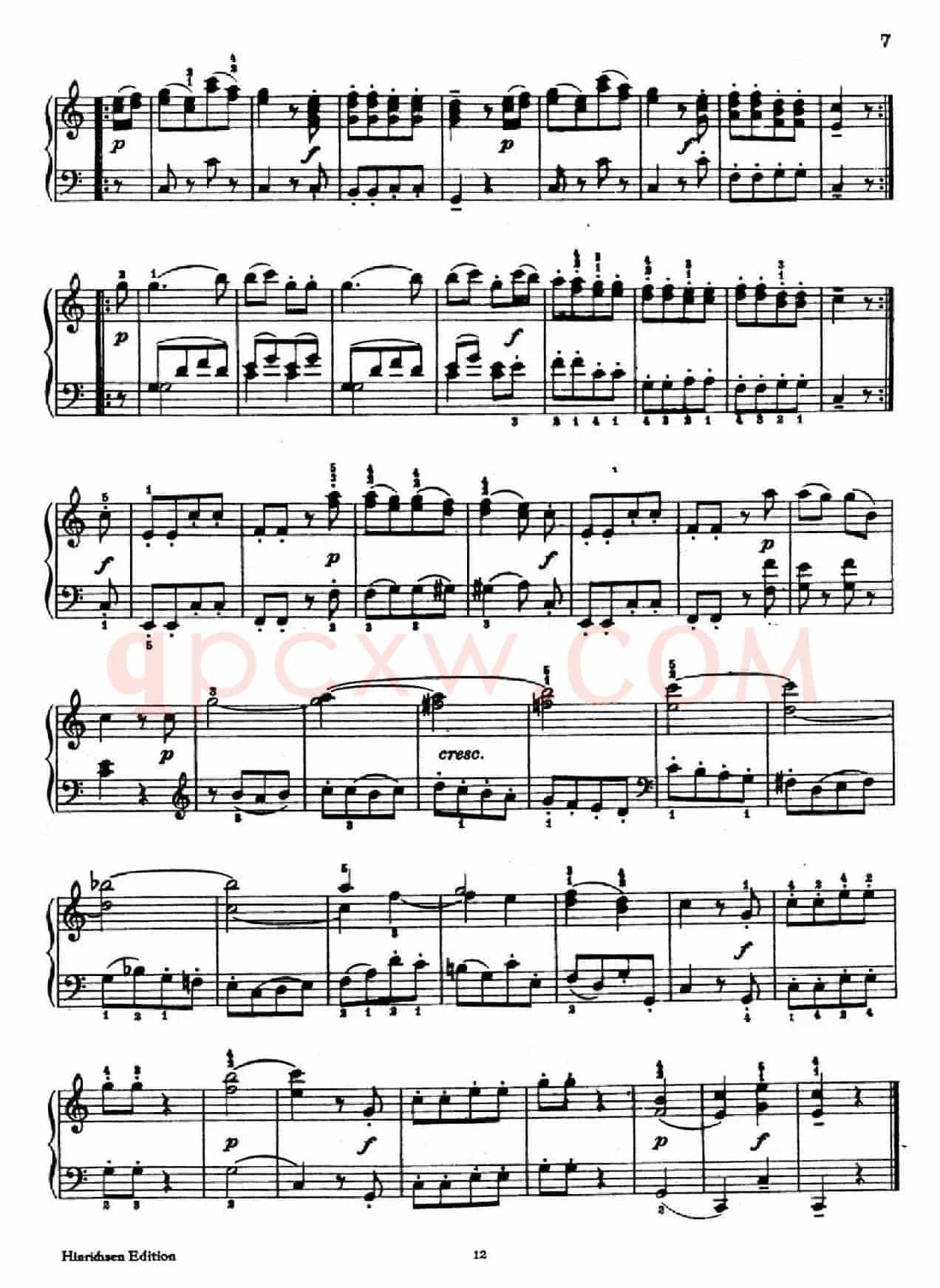 6 Viennese Sonatinas K.439b(6首维也纳小奏鸣曲·Ⅰ)