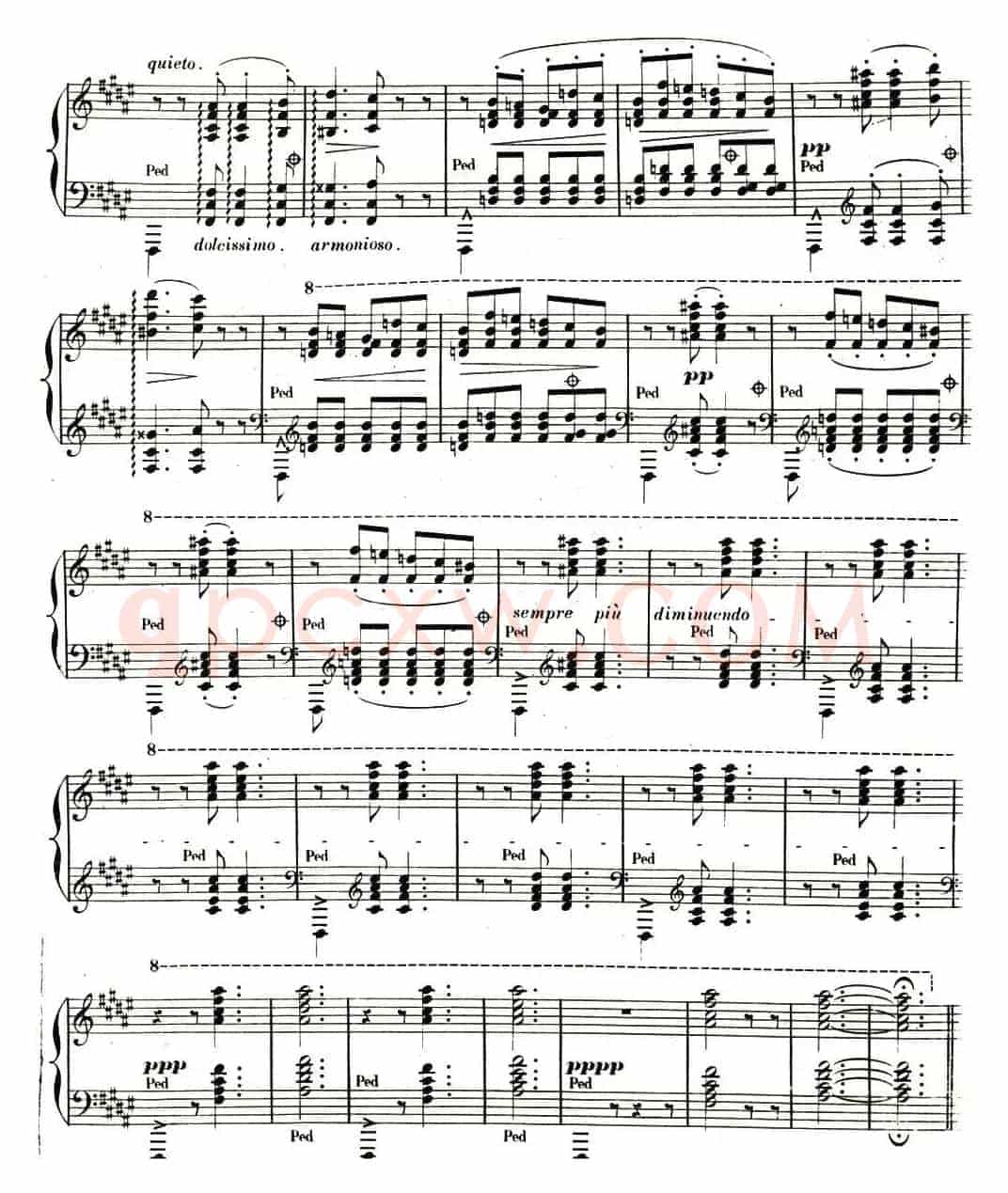 李斯特 旅游岁月 第二集遗补 威尼斯和拿波里 S.162 No.1 船歌
