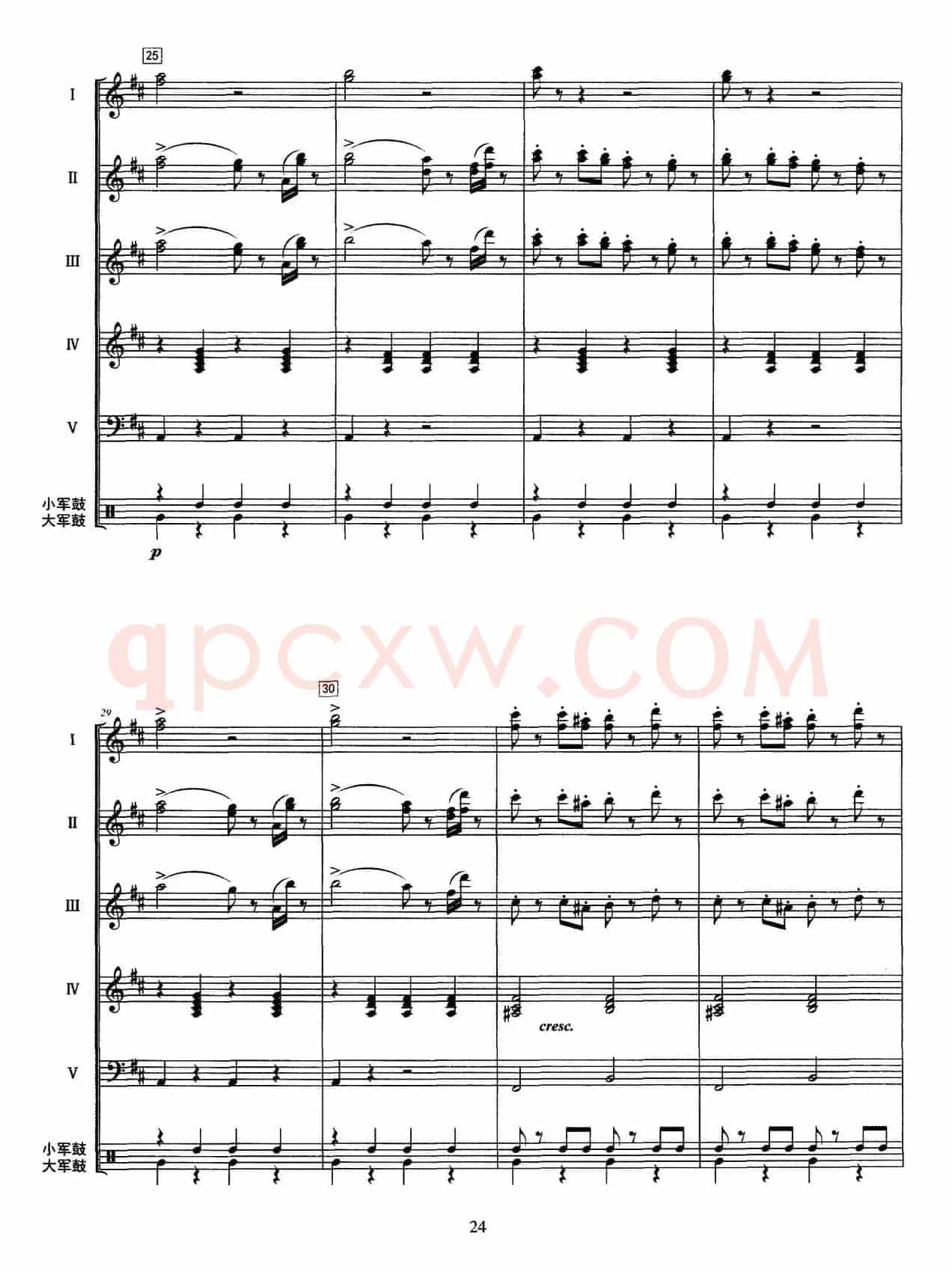 拉德斯基进行曲（器乐合奏、李洲改编版）
