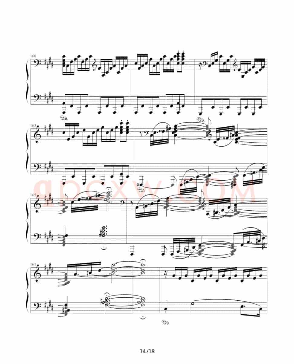 月光奏鸣曲（贝多芬《月光》第三乐章）
