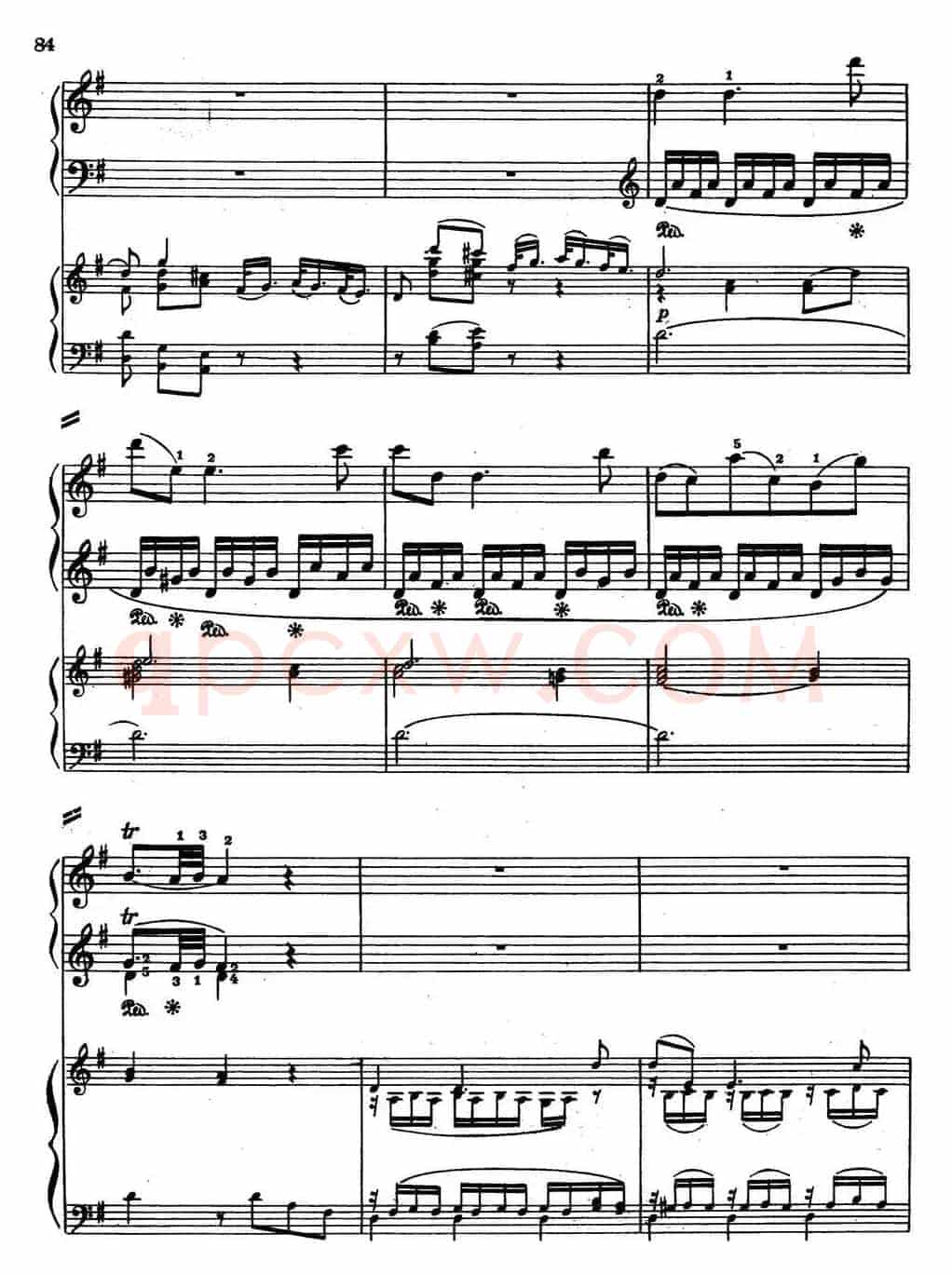 二十八部钢琴协奏曲 No.5（P31-45）